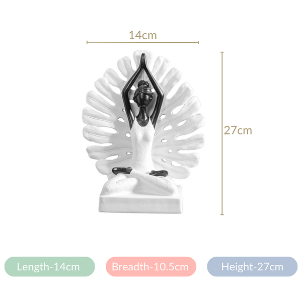 Yoga Lotus Position Sculpture