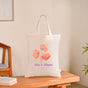 Love And Bloom Sustainable Canvas Tote Bag Set Of 2