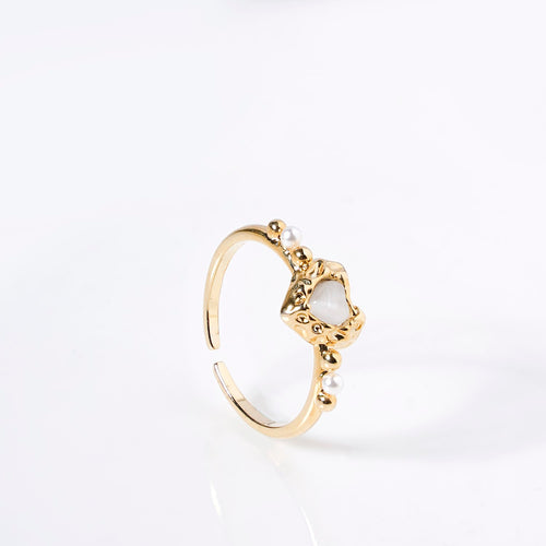 Love And Light Gold Ring