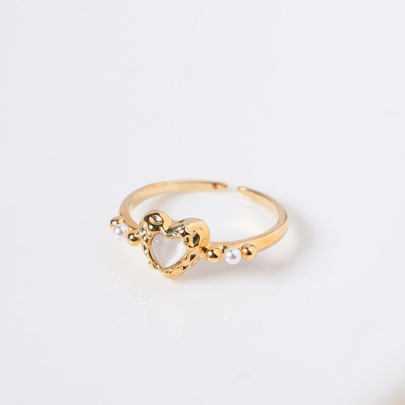 Love And Light Gold Ring