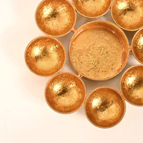 Luminous Iron Tealight Holder Set Of 3