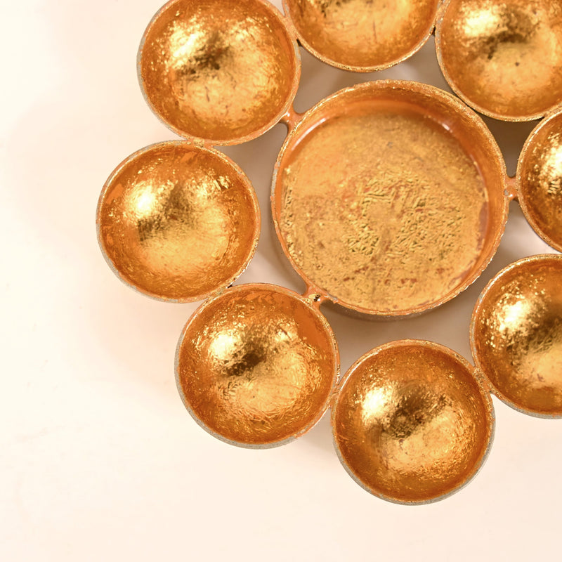 Luminous Iron Tealight Holder Set Of 3