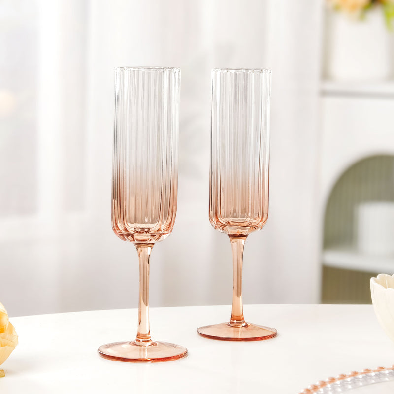 Lumos Champagne Glass Set Of 2 210ml