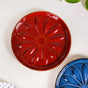 Luna Red And Blue Salad Plate Set Of 2 19cm