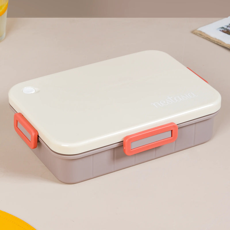 Insulated Bento Box For Office Brown 900ml