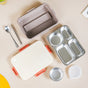 Insulated Bento Box For Office Brown 900ml