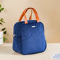 Portable Thermal Insulated Lunch Bag Blue