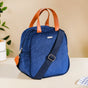 Portable Thermal Insulated Lunch Bag Blue