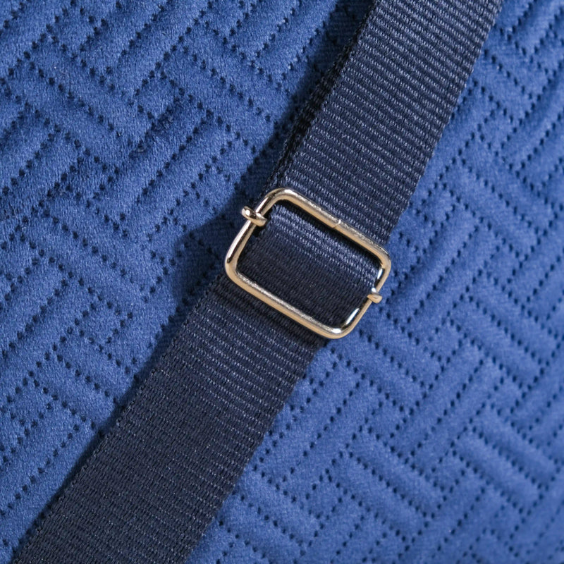 Portable Thermal Insulated Lunch Bag Blue