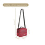 Lunchmate Sustainable Duo Compartment Lunch Bag In Red