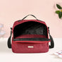 Lunchmate Sustainable Duo Compartment Lunch Bag In Red