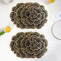 Luxe Bloom Radiance Table Mat Set Of 6