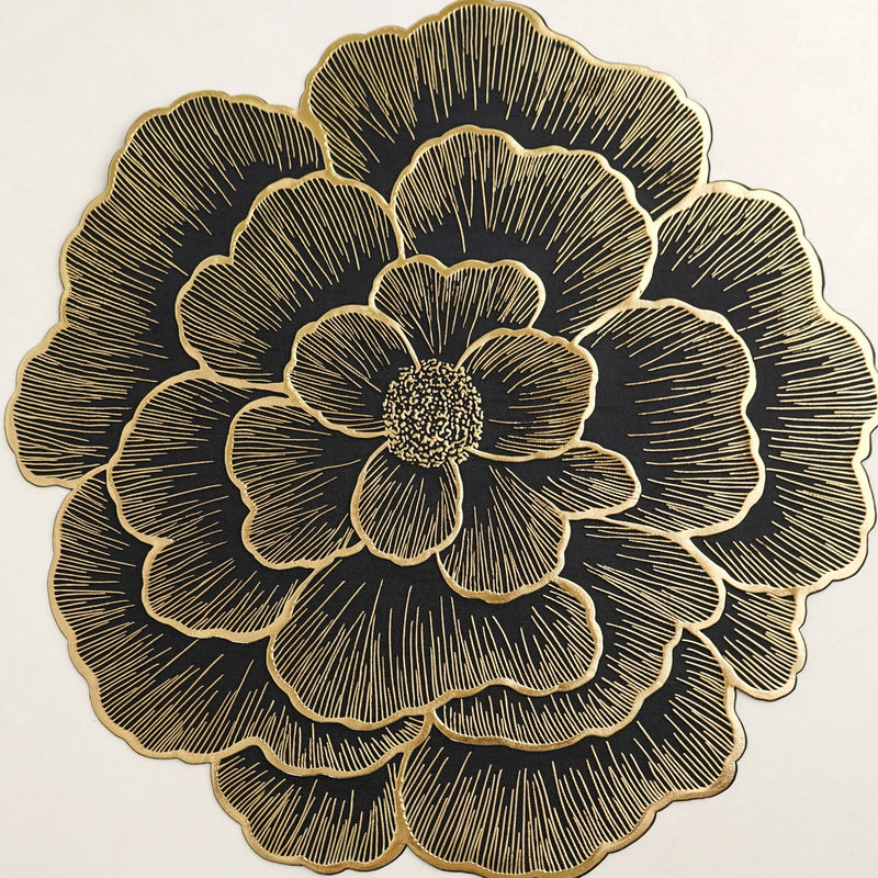 Luxe Bloom Radiance Table Mat Set Of 6