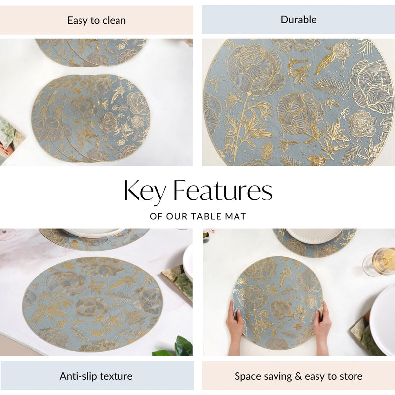 Luxe Meadow Table Mat Set Of 6