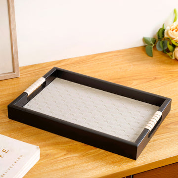 Luxe Table Top Organiser Tray Small Beige