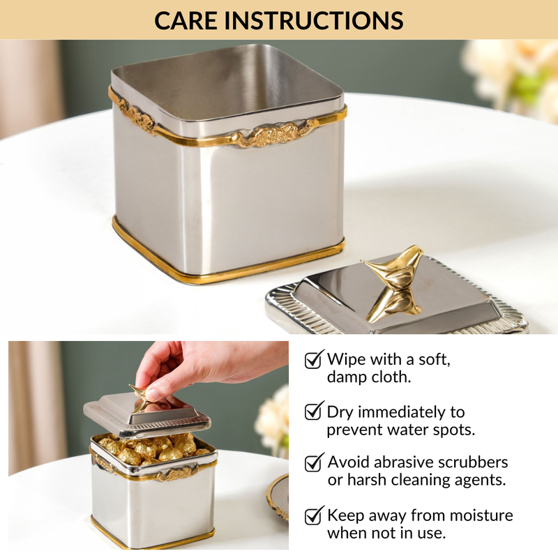 Luxe Bird Decorative Box