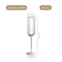 Luxe Champagne Glass Set Of 2 240ml