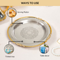 Luxe Dual Tone Decorative Tray