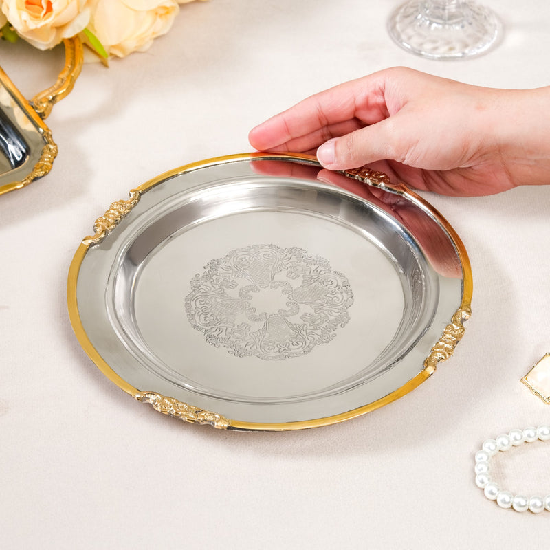 Luxe Dual Tone Decorative Tray