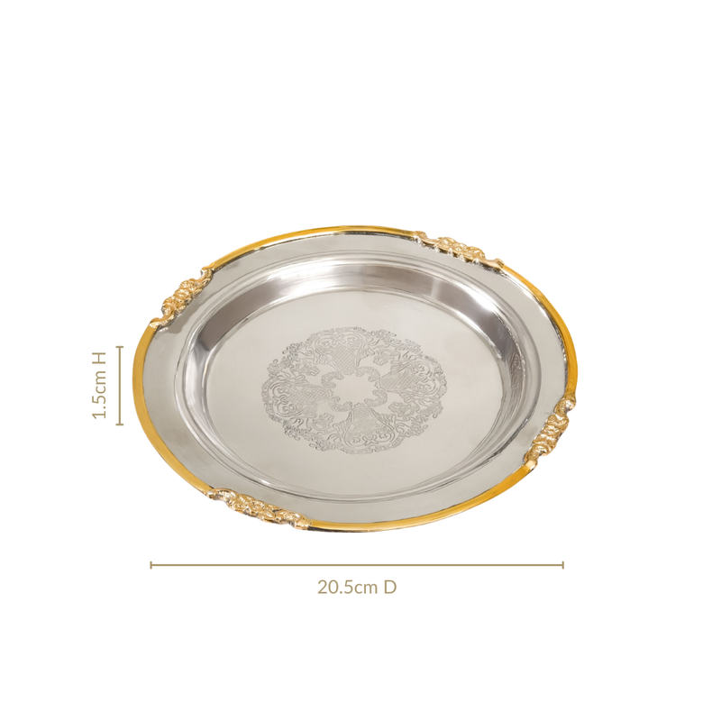 Luxe Dual Tone Decorative Tray