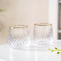 Luxe Gold Rim Tumbler Set Of 2 360ml