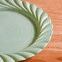 Luxury Scallop Dinner Plates Set Of 4 11 Inch