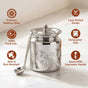 Garden Engraved Ghee Pot With Spoon 350ml