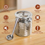 Hammered Ghee Pot With Spoon 350ml