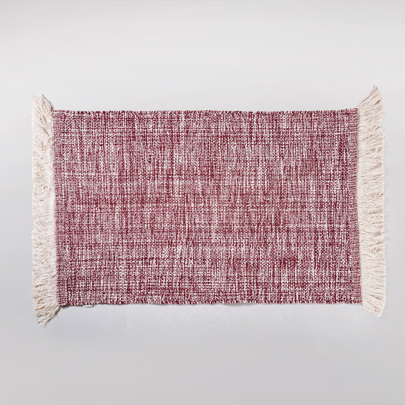 Magenta Crossweave Floor Mat 96x53cm