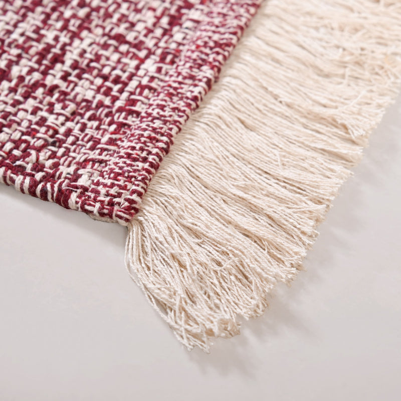 Magenta Crossweave Floor Mat 96x53cm