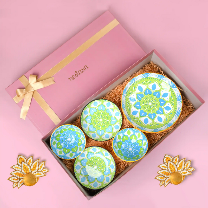 Mandala Tableware Gift Set of 6