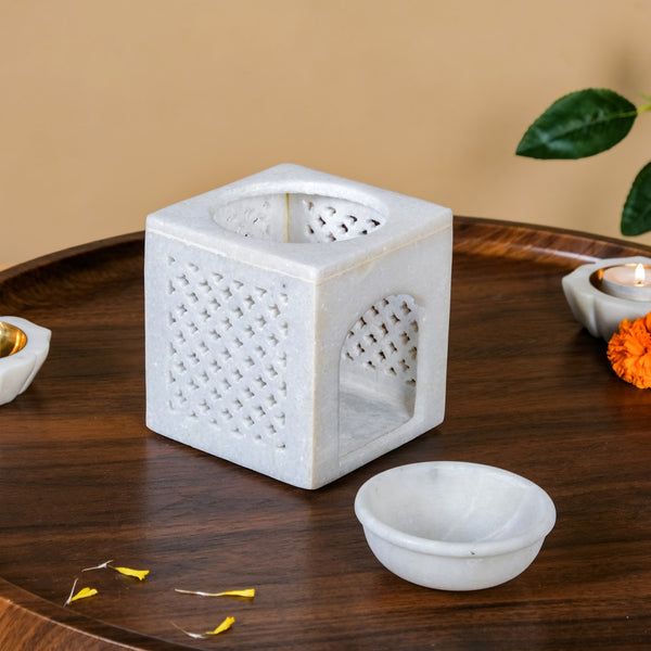 Jharokha Artistry Marble Diffuser