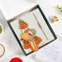 Marigold Grace Rakhi And Lumba Set
