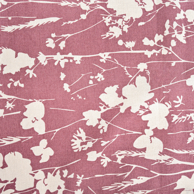 Mauve 8 Seater Cotton Water Resistant Runner 264x35cm