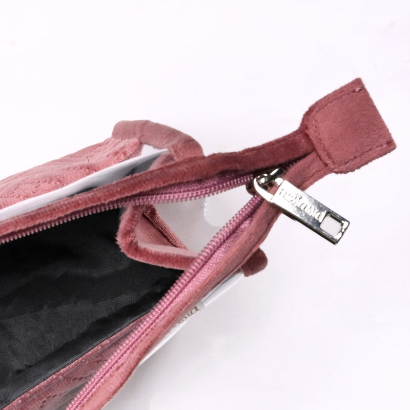 Mauve Taupe Quilted Travel Organisers Set Of 2