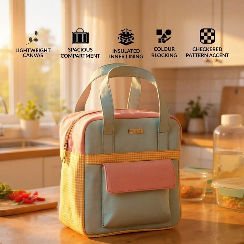 Cotton Candy Insulated Lunch Bag