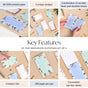 MemoMate Notepads Set Of 5