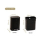 Metal Pedal Dustbin Black 5000ml