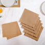 Midori Table Runner Placemats And Napkins Set In Brown