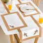 Midori Everyday Table Linen Set Of 7 With Placemats And Runner