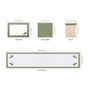 Midori Pure Cotton Table Placemat Runner And Napkin 13 Piece Set