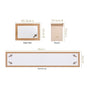 Midori Pure Cotton Table Runner And Placemat Set Of 7 In Brown