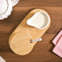 Milk And Sugar Ceramic Set Of 2 With Stand