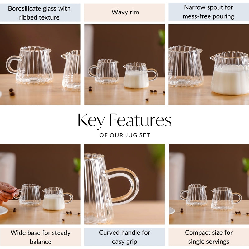 Milk Pot Creamer Duo 120ml