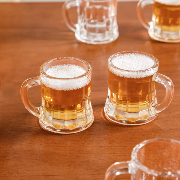 Mini Beer Mug Shot Glass Set Of 9 50ml