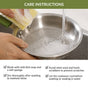 Pico Triply Stainless Steel Induction Safe Mini Fry Pan 600ml