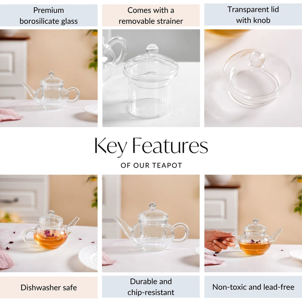 Mini Teapot With Infuser 150ml