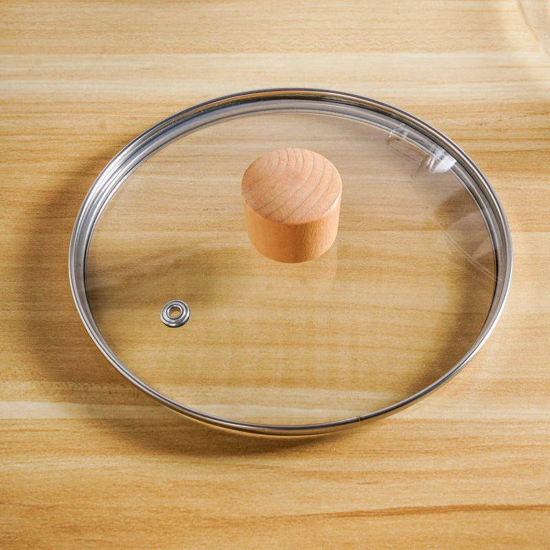 Minimalist Borosilicate Glass Cooking Pot With Lid And Handles 3200ml