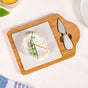 Minimalist Charcuterie Board With Knife