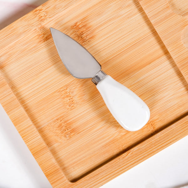 Minimalist Charcuterie Board With Knife
